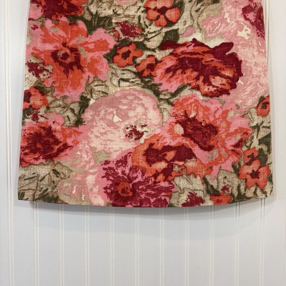 Talbots Womens Pink Floral Dress Size 2 Petite Feminine Romantic Bloomcore - Picture 4 of 16